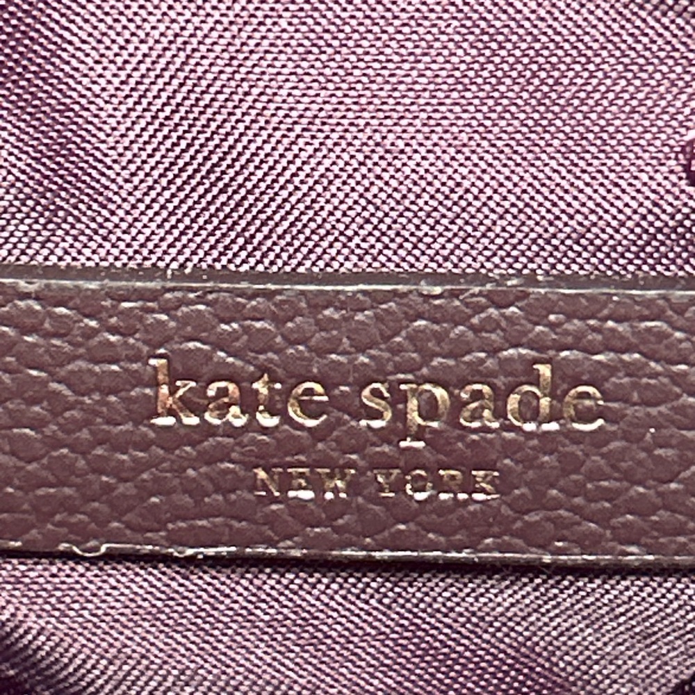 kate spade cranberry nylon crossbody w/Elephant Bag Charm Approx. 10 x 7 x 2 - Picture 13 of 16